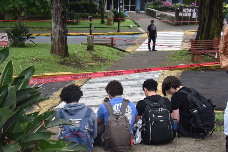 Estudiantes de la UCR