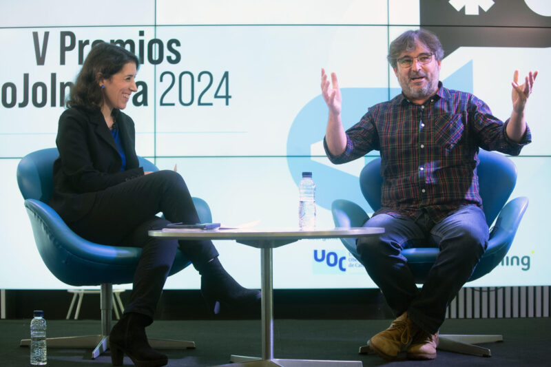 Jordi Évole recibe premio MojoInnova 2024 y defiende el periodismo