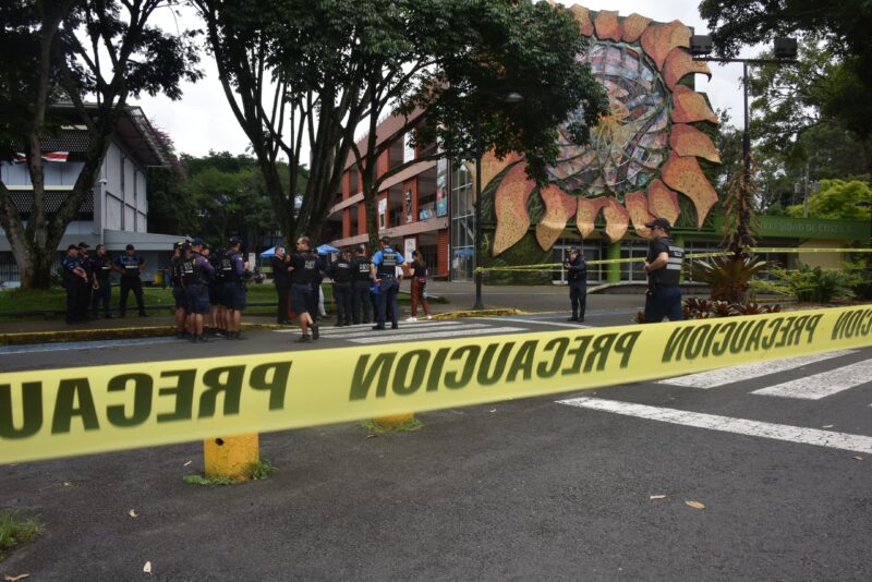 Así fue la evacuación en la UCR