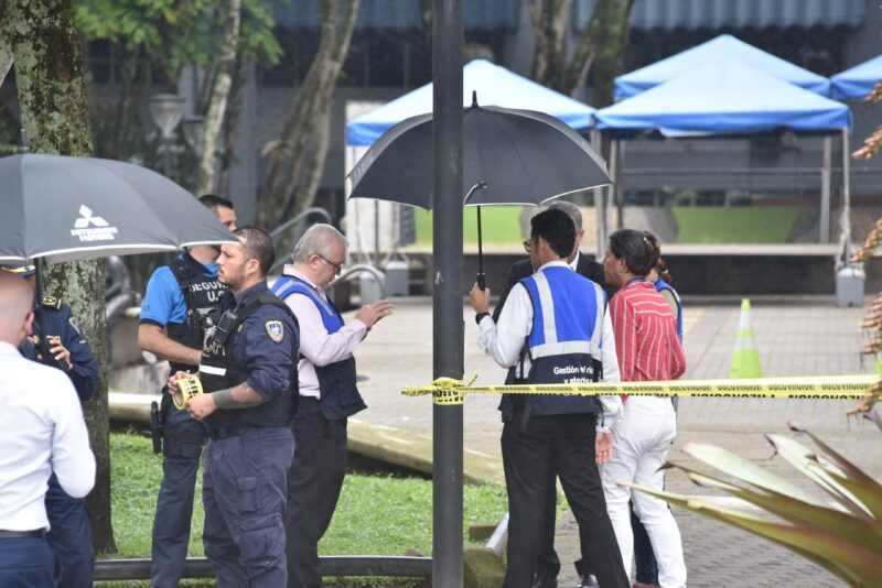 Así fue la evacuación en la UCR