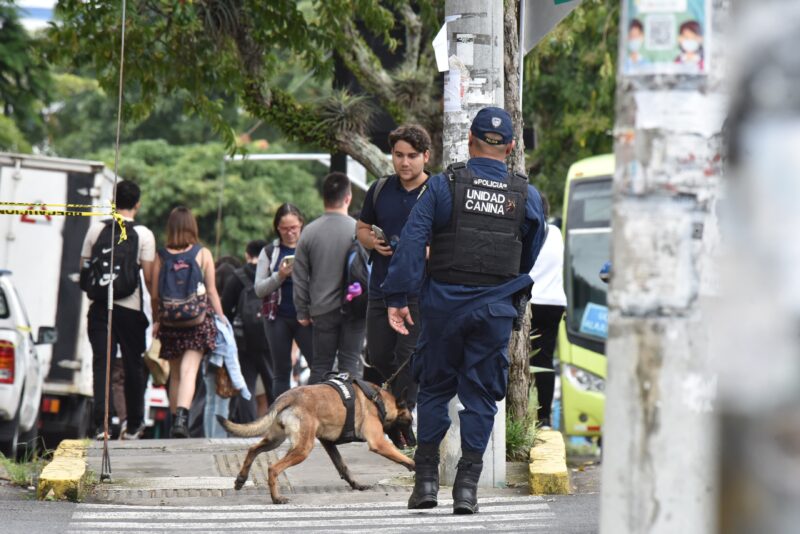 Así fue la evacuación en la UCR