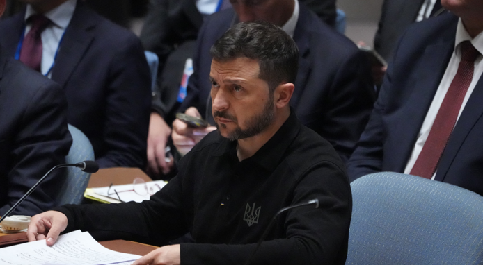 Zelenski en la ONU