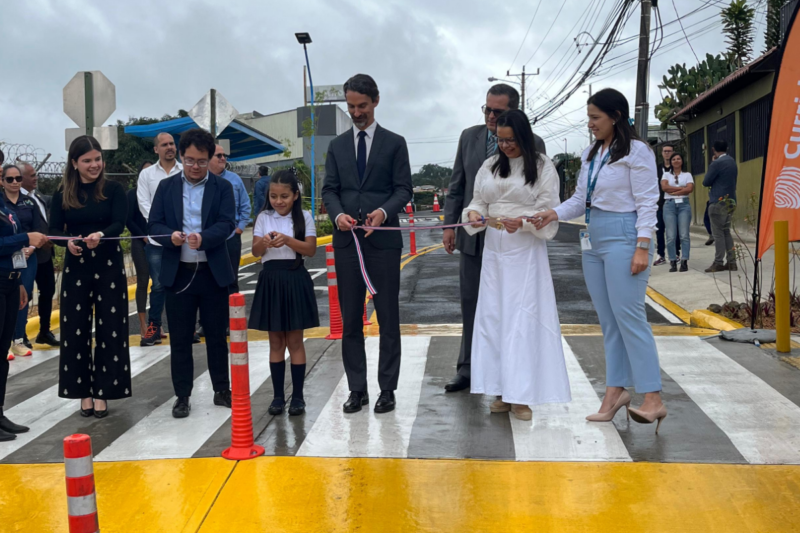 Curridabat inaugura obra de movilidad sostenible