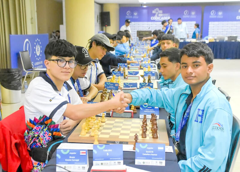 Foto de competencia de ajedrez