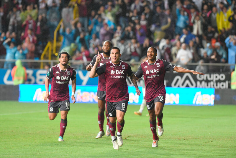 David Guzmán marcó el segundo del clásico ante Alajuelense.
