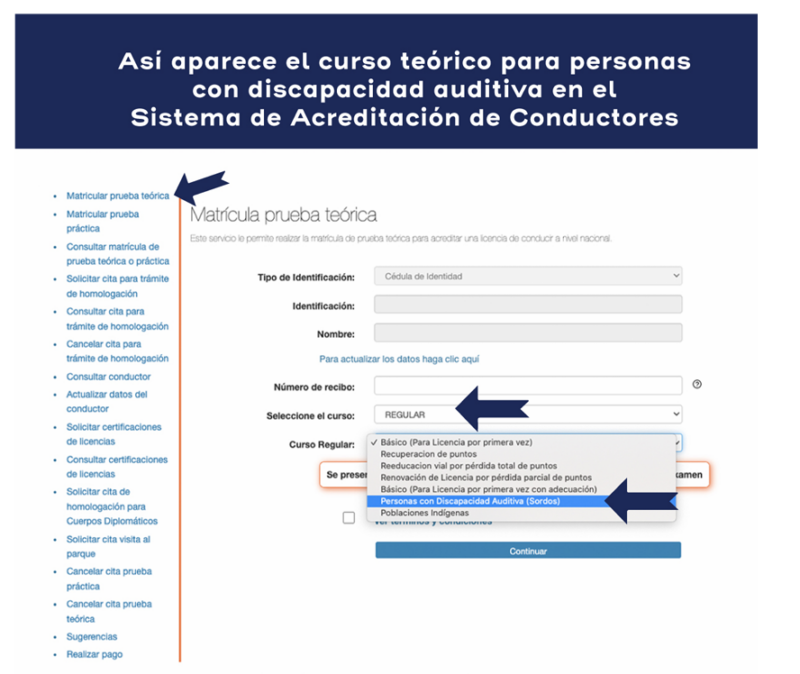 Guía para la matrícula