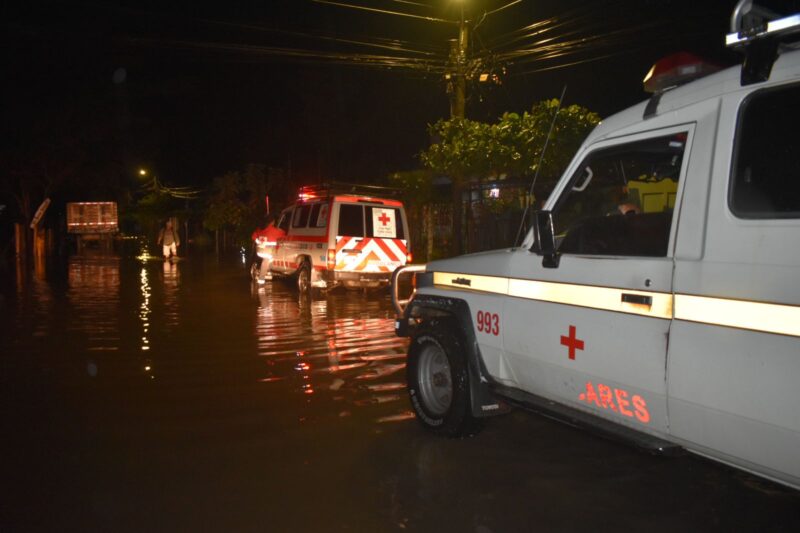 Incidente en Guanacaste - Fotografía cortesía Cruz Roja
