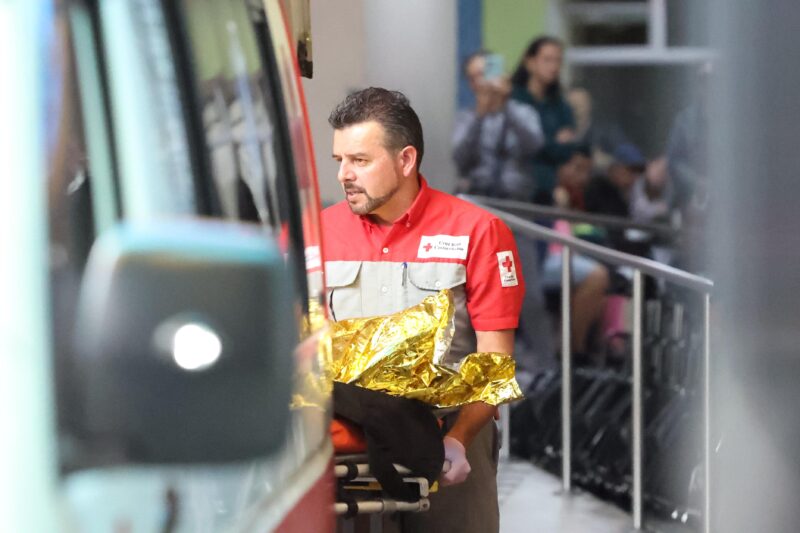 Sobreviviente de accidente aéreo llegó al San Juan de Dios