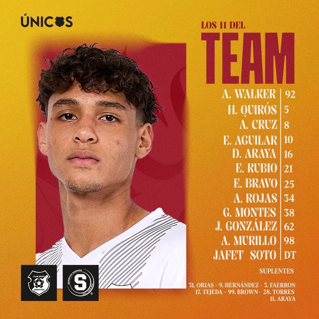 Herediano anuncia sus titulares