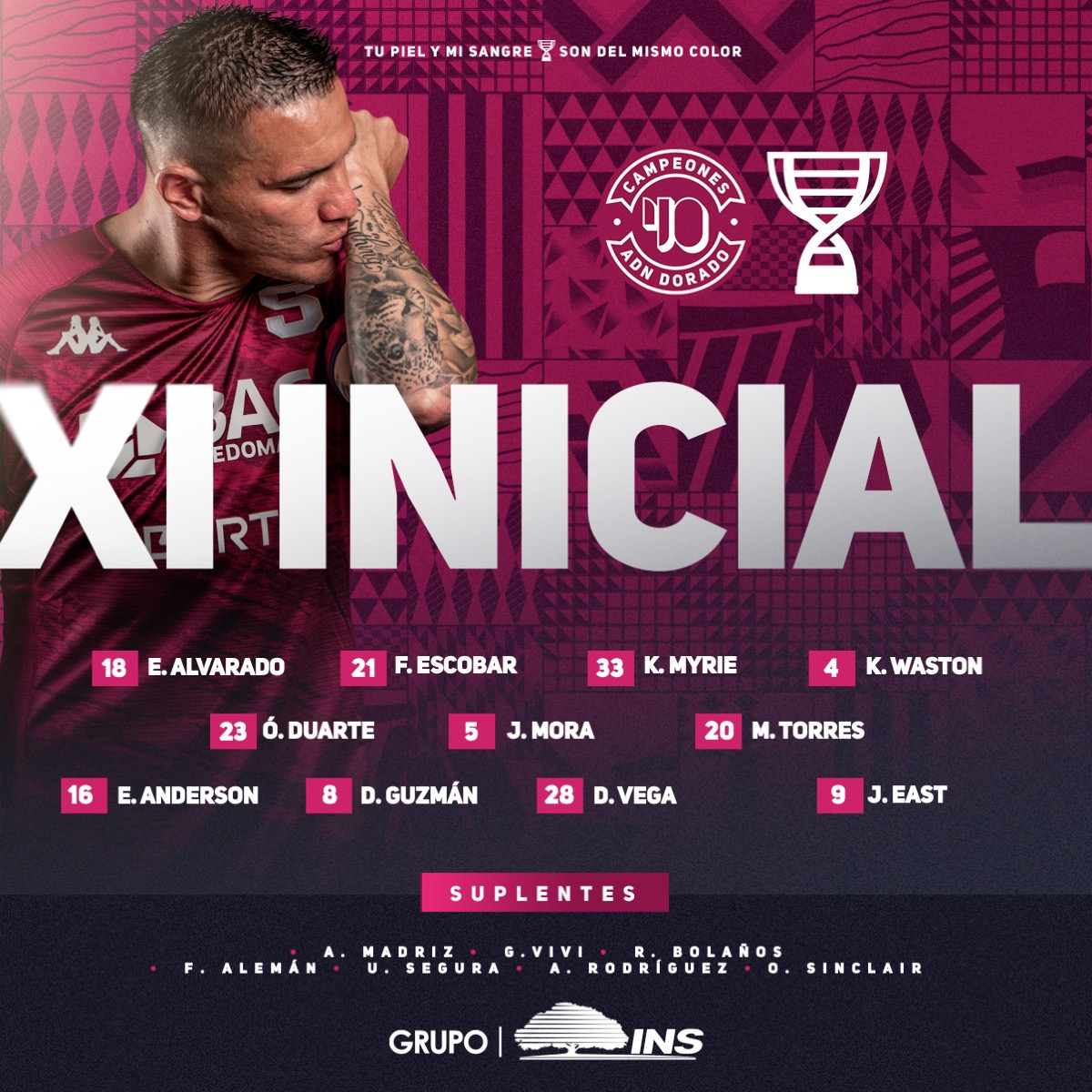 Saprissa confirma alineación