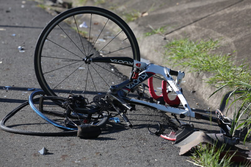 Accidente de tránsito.
