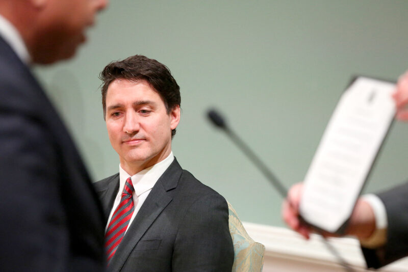 Justin Trudeau enfrenta su peor crisis política.