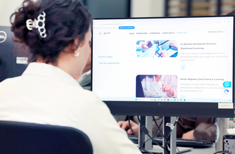 El sitio web de Procomer dispone de varios cursos virtuales y gratuitos.