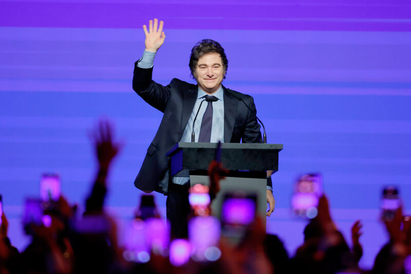 Milei se reunirá con la primera ministra italiana, la ultraderechista Giorgia Meloni.