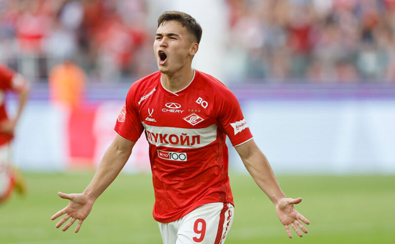 Manfred Ugalde firmó un contrato en enero con el Spartak de Moscú por cuatro años y medio.