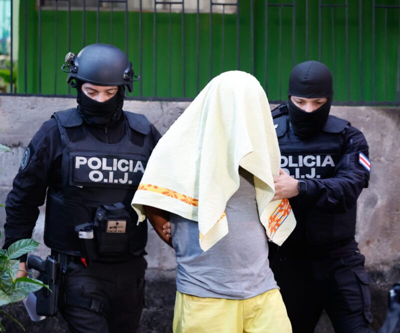 OIJ desarticula a banda dedicada al sicariato en Esparza