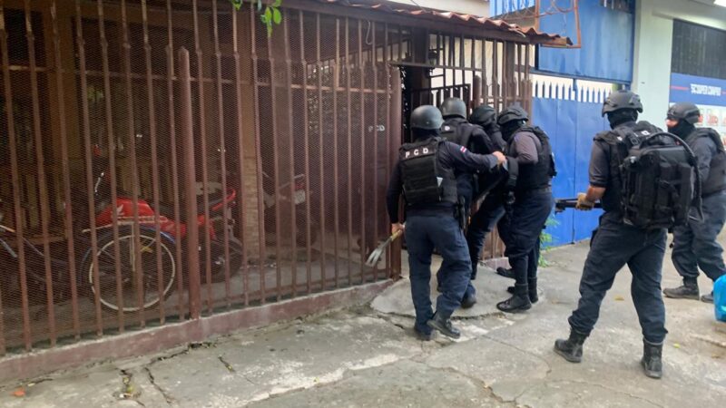 Policía realiza allanamientos en Guanacaste