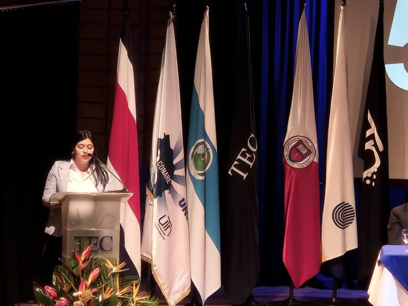 Estrada asumió como presidenta de Conare durante el próximo año.