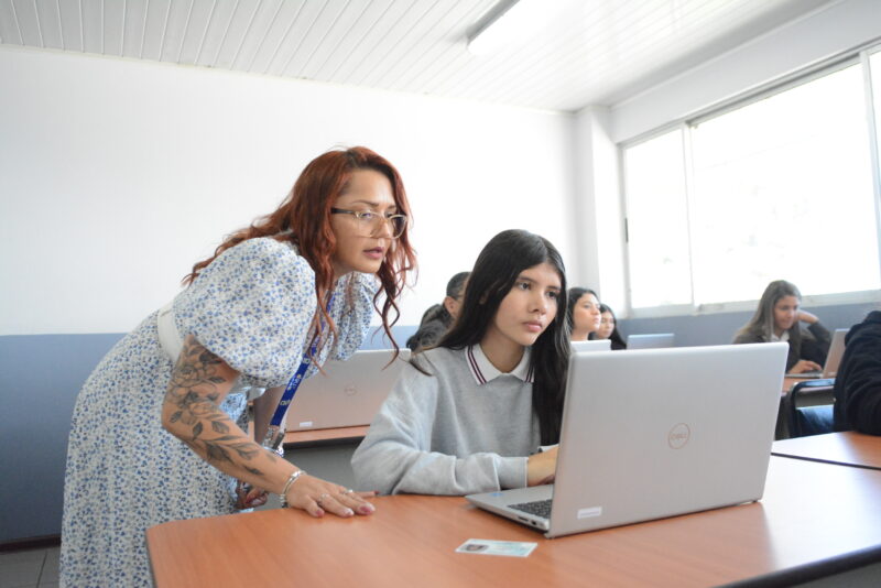Estudiante con fines ilustrativos