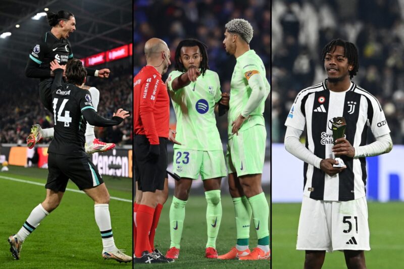 Resumen de las principales ligas de fútbol europeas.