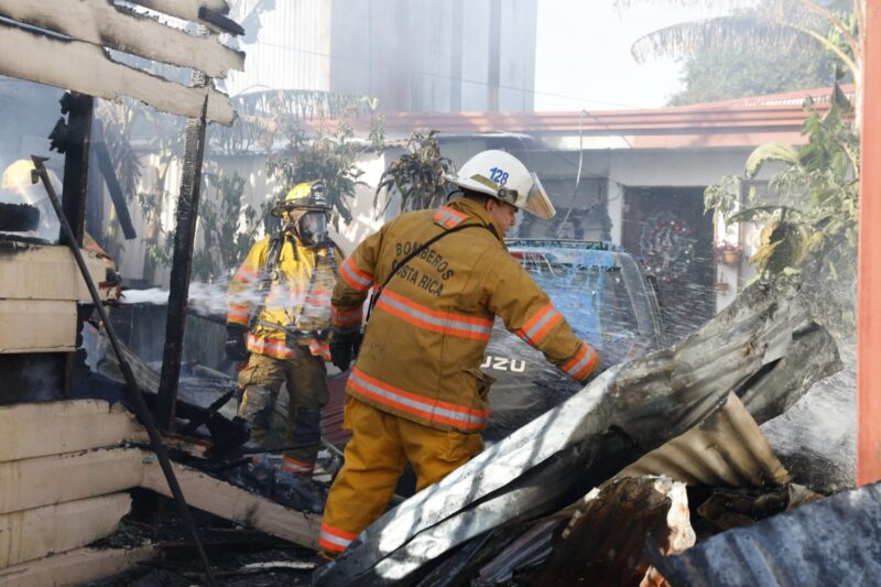 Fuego en Guadalupe