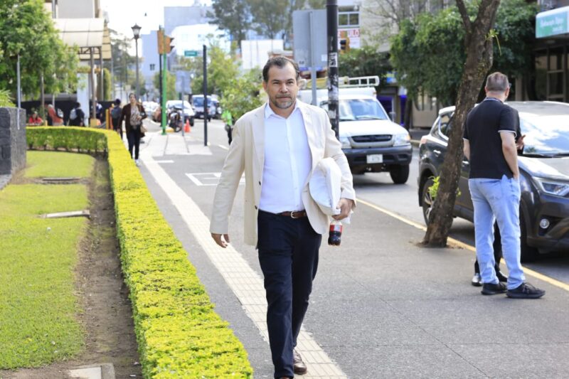 Juan Carlos Bolaños llega a tribunales
