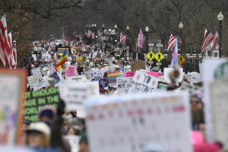 "Marcha del Pueblo" se apodera de Washington
