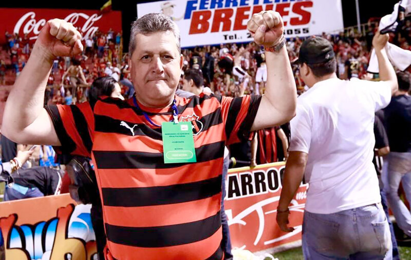 Pinto comandó a los rojinegros entre 2010 y 2016.