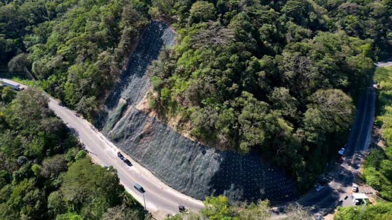 Trabajos para mejorar la seguridad en la ruta Interamericana Norte