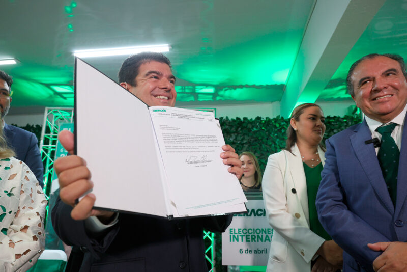 Ramos prometió una campaña de altura y aseguró que el PLN debe mantener sus “ideales de diálogo, justicia social y desarrollo”.