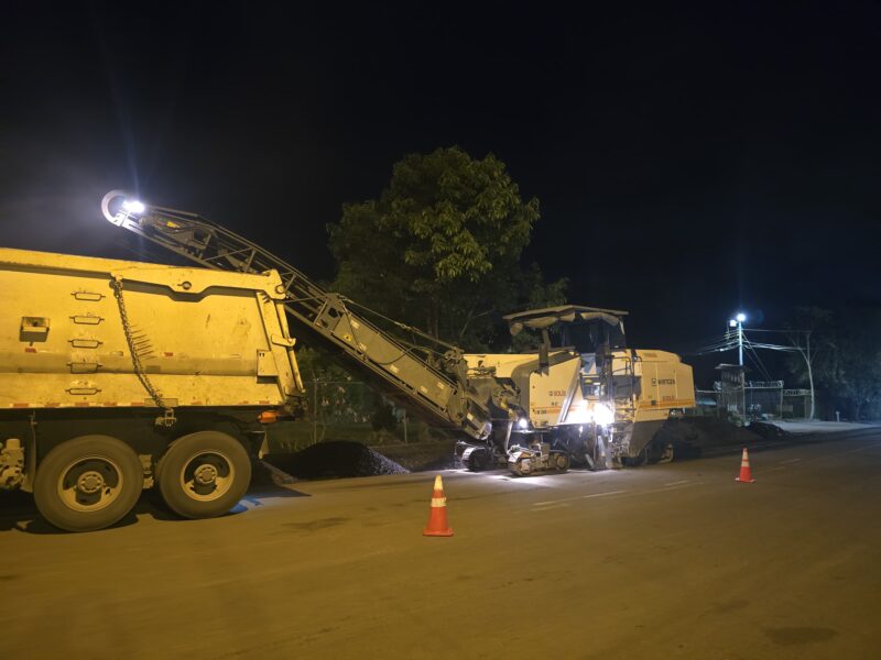 Inversión de CONAVI por ¢734 millones mejorará las condiciones de ruta en Turrialba. Foto: MOPT.