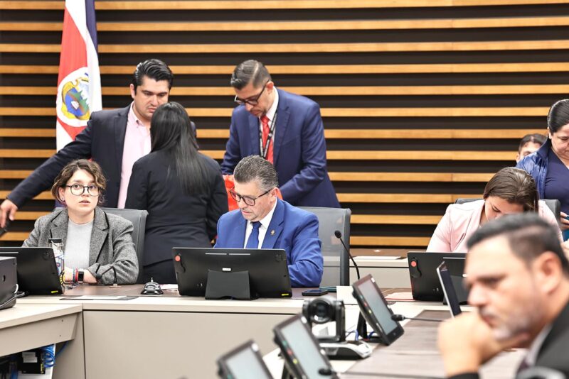Priscilla Vindas, diputada del Frente Amplio, presentó la moción en la Comisión de Seguridad y Narcotráfico.