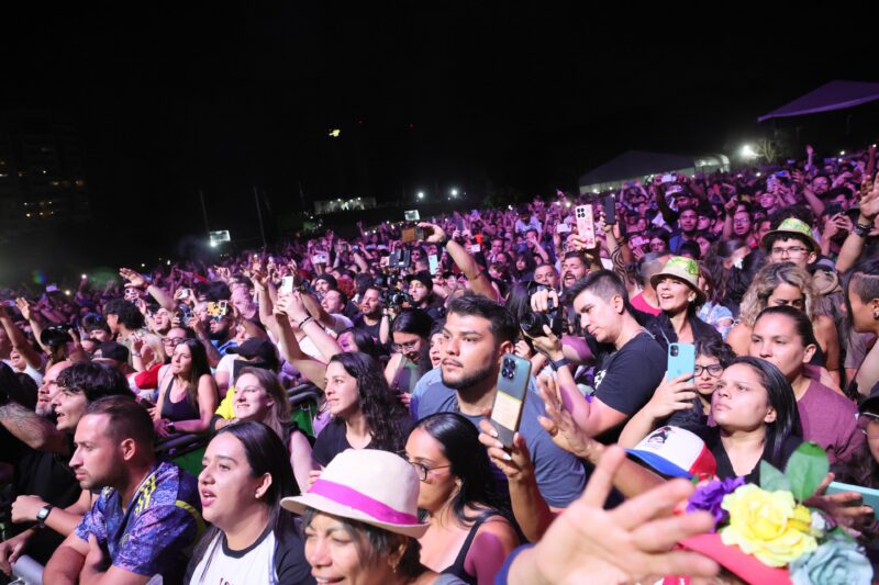 Los Auténticos Decadentes llenaron de personas la Sabana. Foto: Randall Sandoval.
