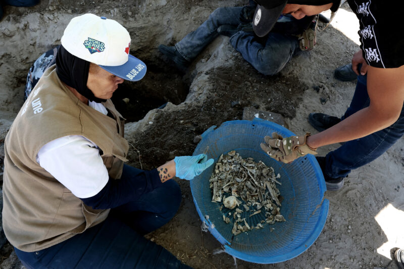 México descarta crematorios clandestinos en Jalisco. Foto: AFP.