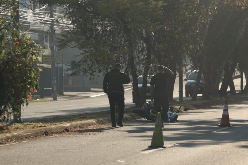Motociclista sufre derrape y fallece en accidente. Foto: Wilbert Hernández.