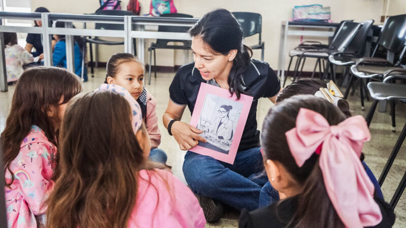 Niñas en las ciencias. Foto: Cortesía TEC.