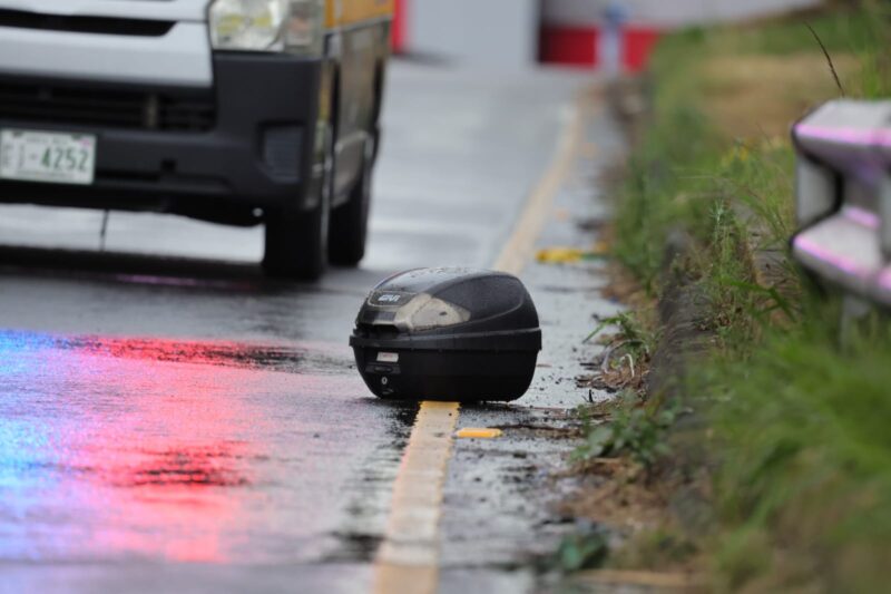 Accidente de tránsito. Foto: Randall Sandoval. 