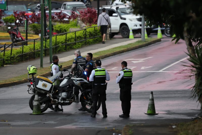 Accidente de tránsito. Foto: Randall Sandoval. 