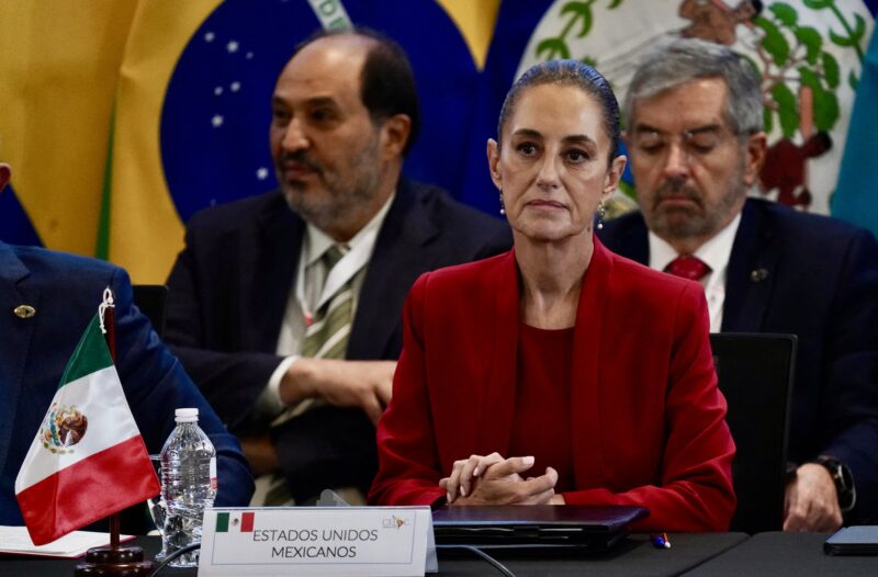 Presidenta de México, Claudia Sheinbaum. Foto: AFP. 