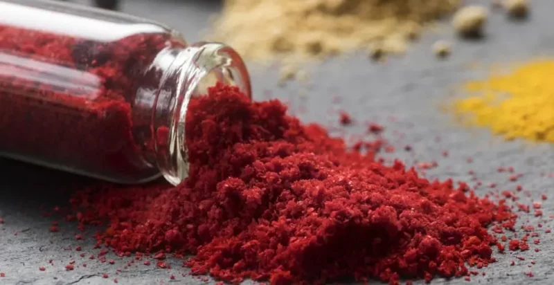 Colorante alimentario con fines ilustrativos. Foto: tomada de medios internacionales. 
