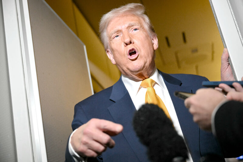 Trump espera ponerle fin a la guerra en Europa.
