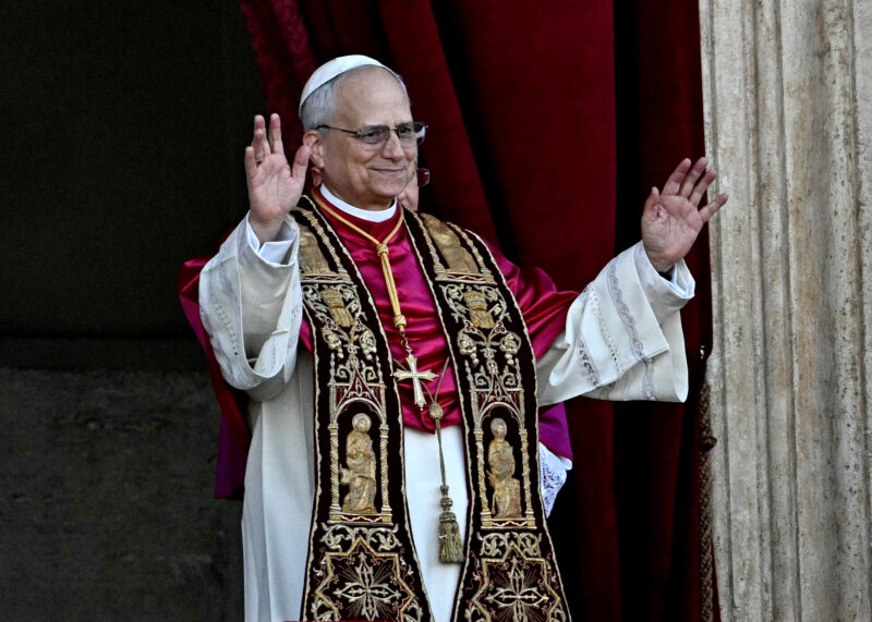 Nuevo Papa. Foto: AFP