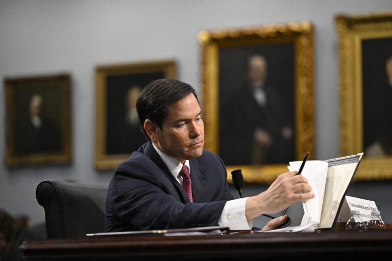 Marco Rubio, Secretario de Estado de Estados Unidos. 