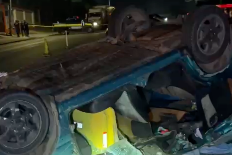 Mortal accidente en Limón. 