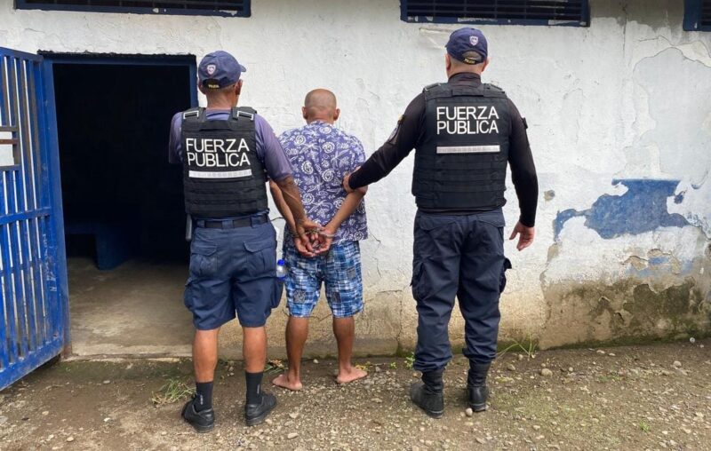 Detienen a alias "Pajarito". Foto: MSP.