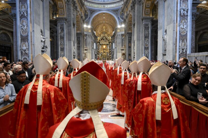 Cónclave. Foto: AFP.