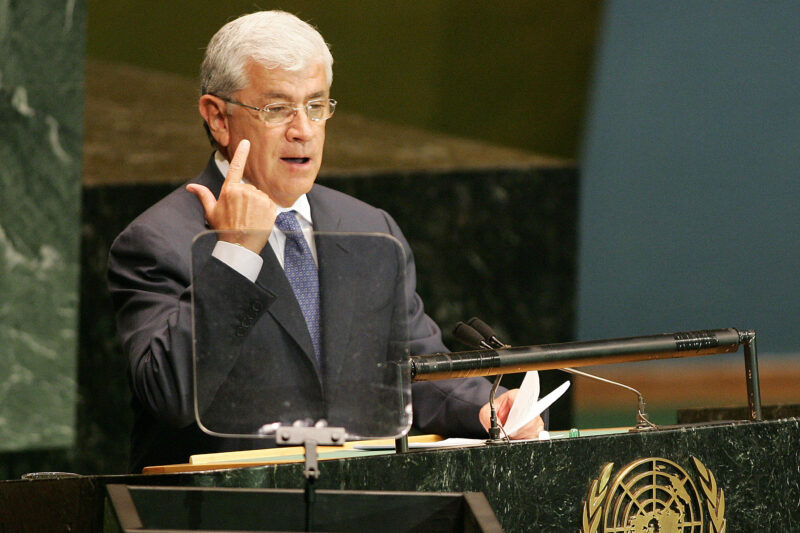 Expresidente de Ecuador, Alfredo Palacio. Foto: AFP.