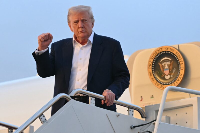 Donald Trump, presidente de EE.UU.