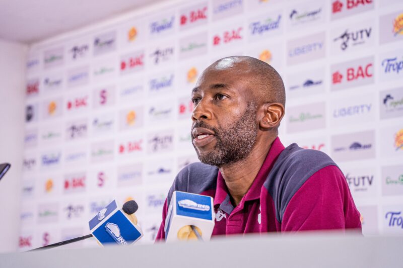 Wanchope durante la conferencia de prensa