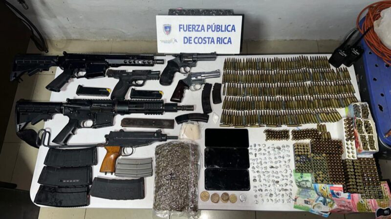 Armas decomisadas